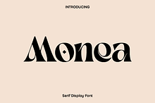 Monea - Serif Display Font