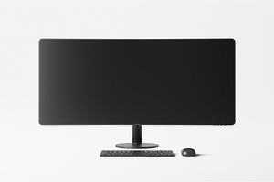 Ultrawide Monitor Mockup