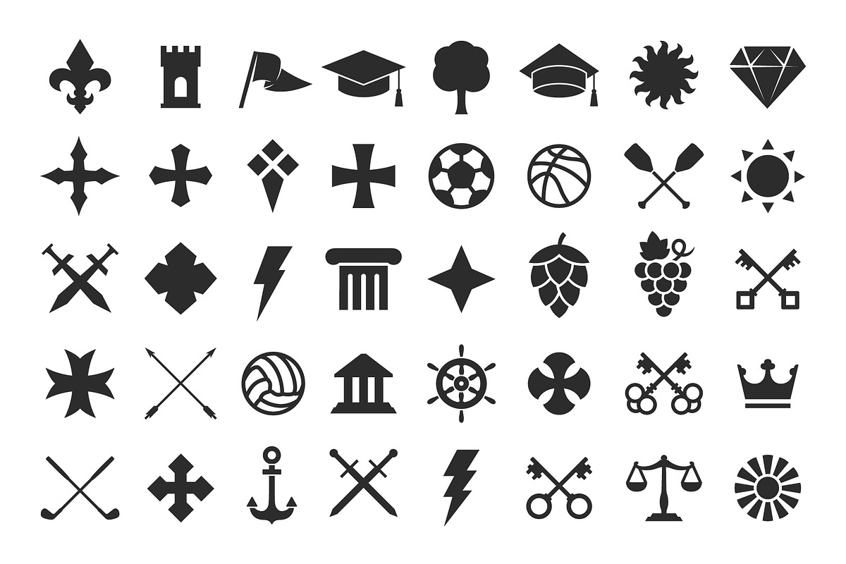 Vintage Shield logo maker, an Object Graphic by DenysHolovatiuk (Photo 5 of 5)