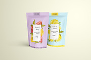 Tall Stand Up Zip Lock Pouch Mockup, a Packaging Mockup by Sheikhadesign (Thumbnail 10 of 11)