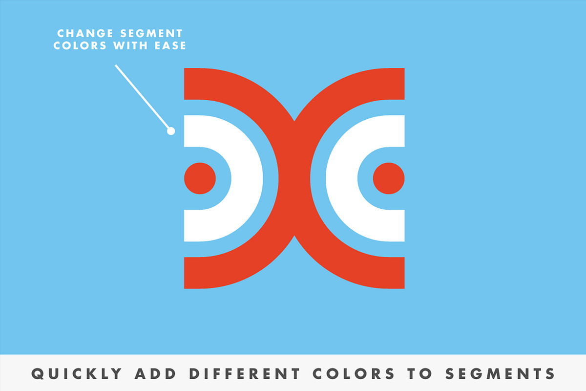 SOLID70 | Retro Geometric Font, a Font by RetroSupply Co. (Photo 7 of 13)