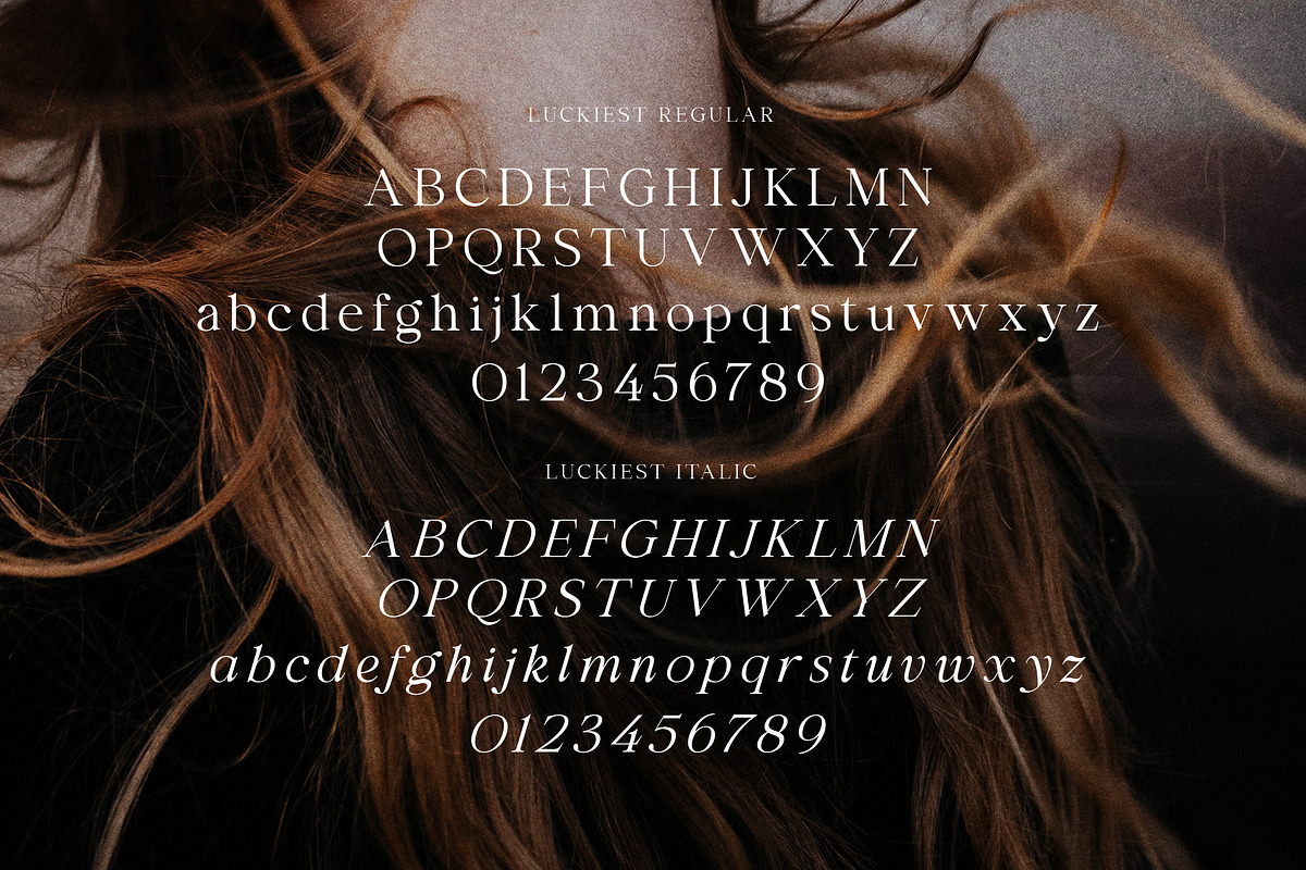 Luckiest | Stylish Serif Font, a Serif Font by Krismagraph (Photo 16 of 16)