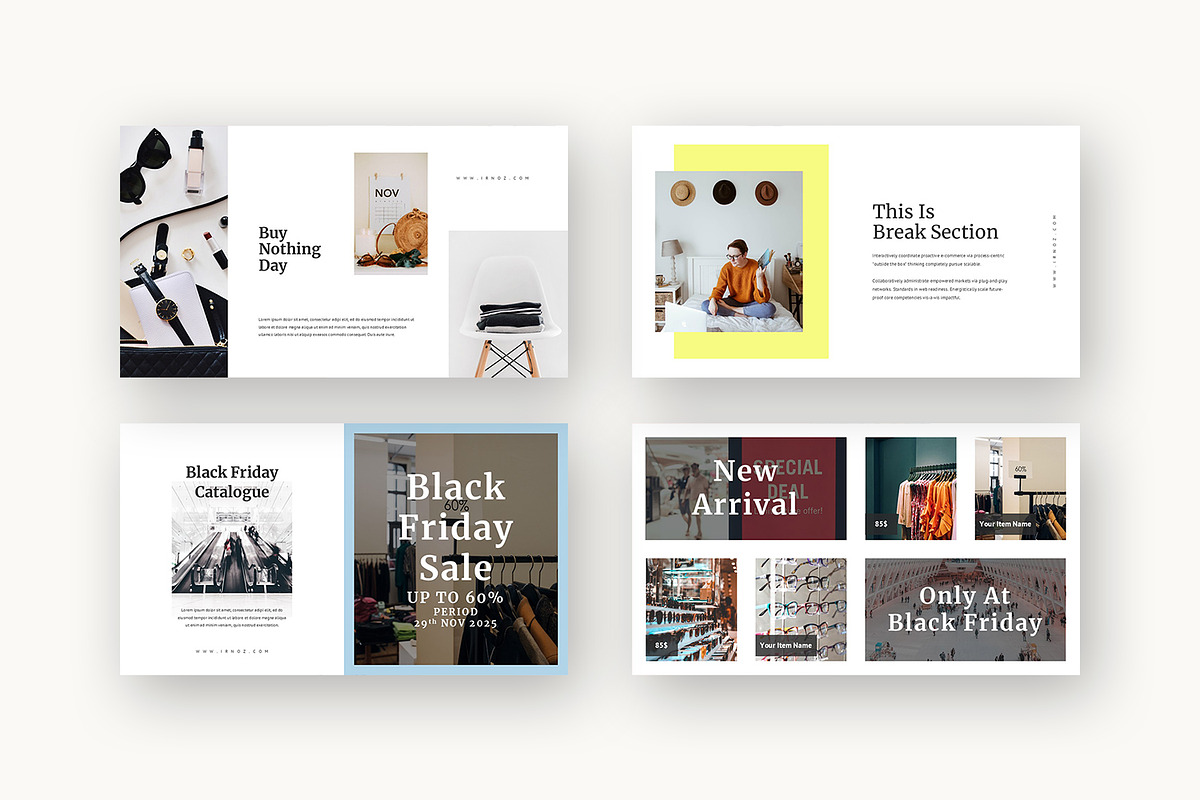 Irnoz : Black Friday Powerpoint preview 7