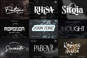 Display & Script Font Bundle, a Serif Font by mahstudios (Thumbnail 8 of 17)