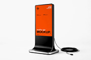 Digital Screen Sign Mockup, a Wearable Device Mockup by Templeste (Thumbnail 1 of 2)