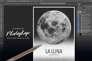 Lunar Phase Poster Creator