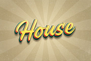 Retro Style Text Effect, a Layer Style Add-On by dokudokunomi (Thumbnail 3 of 4)