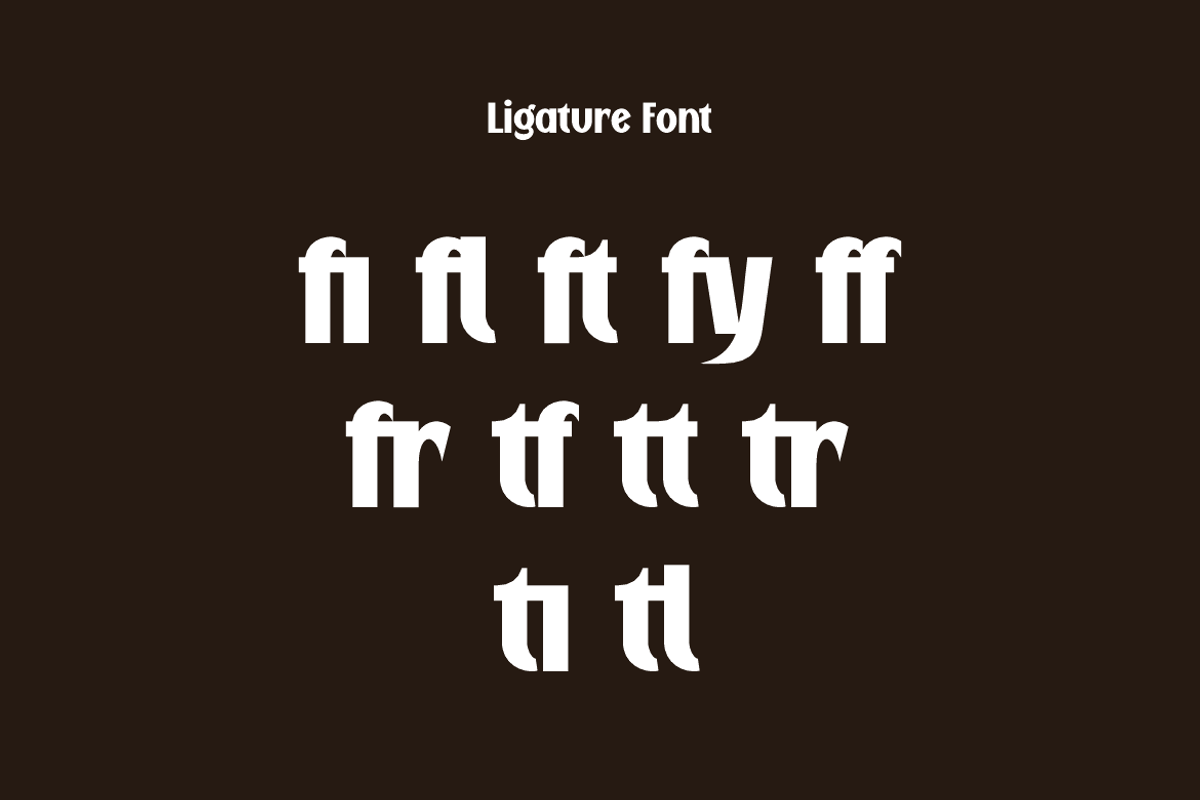 Gligatr - Modern Sans Bold Font, a Sans Serif Font by QR Design Studio (Photo 9 of 14)