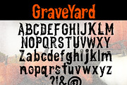 New Halloween Font called: Graveyard, a Font by Hello Trilly (Thumbnail 2 of 3)