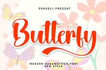 Butterfly | Script Font