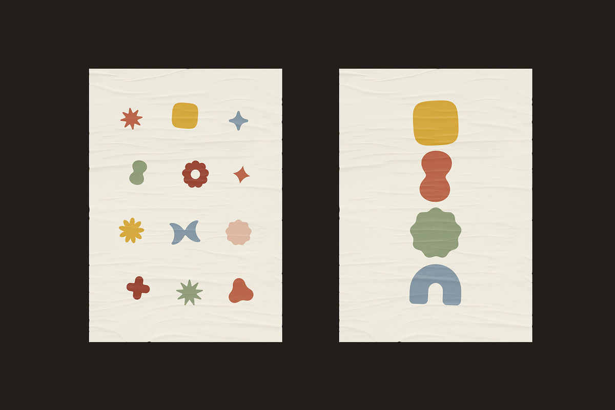 Dollop: Naive Shapes Kit, an Object Graphic by pixelbuddha.net (Photo 6 of 6)