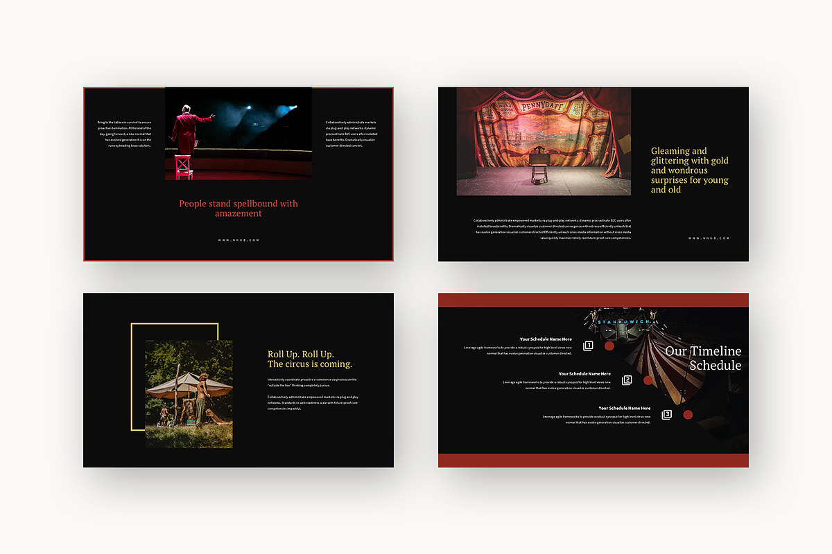 Nhub : Entertainment Bizz Powerpoint, a Presentation Template by Punkl Camp (Photo 10 of 16)