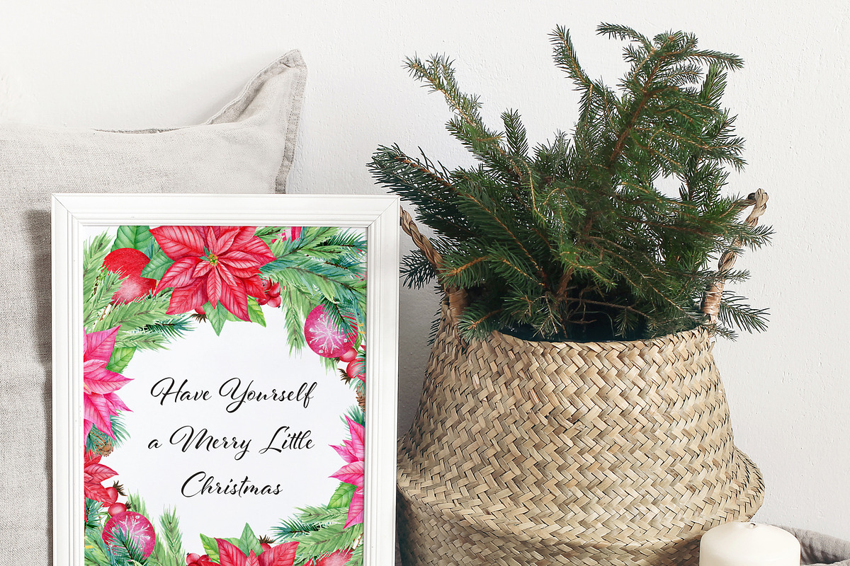 Forest Christmas set, an Illustration by svetodesign (Photo 7 of 12)