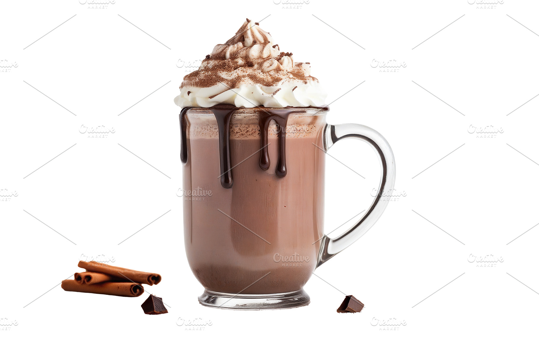 christmas mug, hot chocolate, a Food & Drink Photo by itakdalee