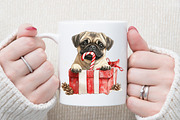 Christmas Dog Breeds Clipart Bundle, an Illustration by Sublimation Artist (Thumbnail 5 of 6)