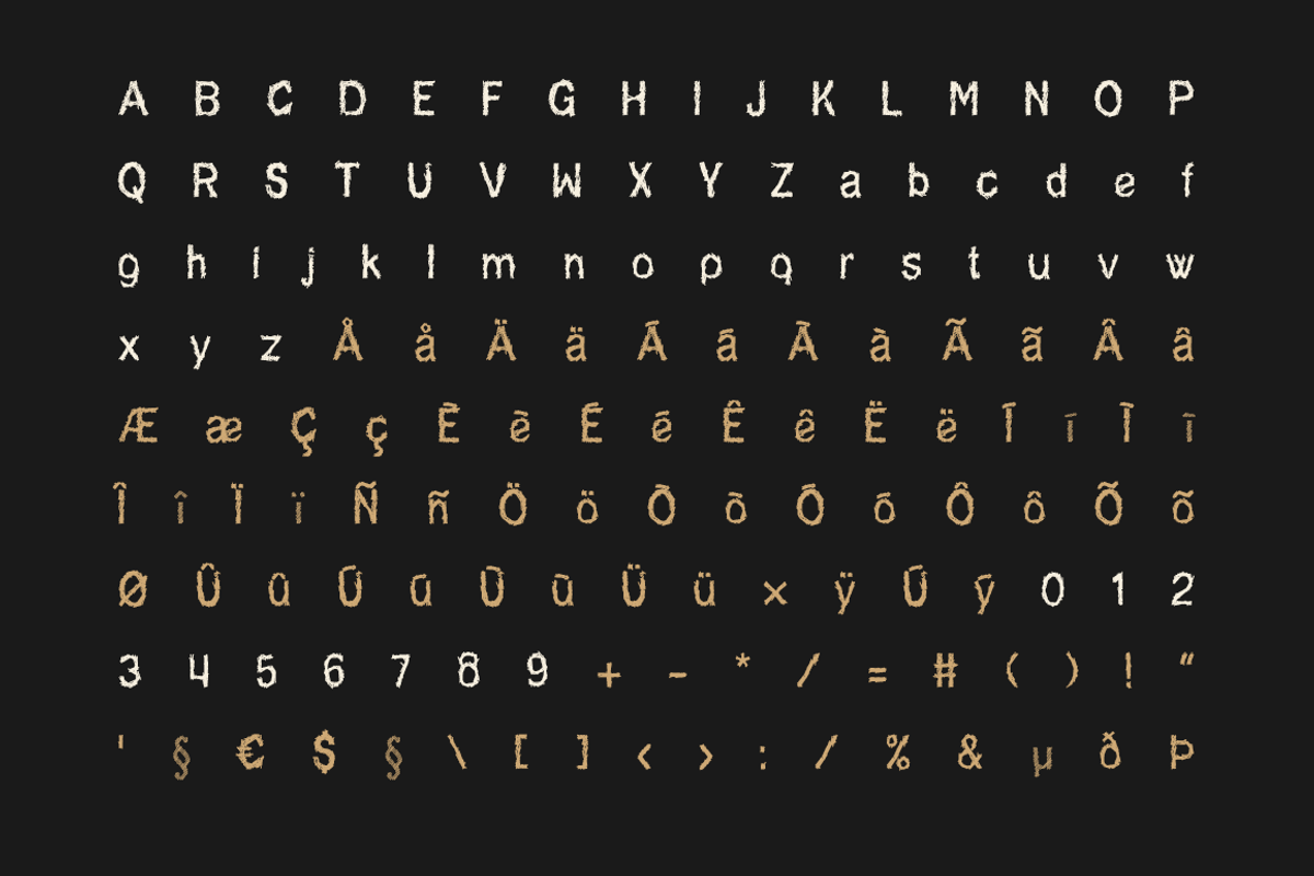 SuperNational 264 - font. preview 3