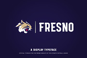 Fresno, a Font by VarsityType® (Thumbnail 1 of 4)