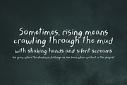 Rainsoul – Handwritten Font, a Handwritten Font by TypeTasty Font (Thumbnail 7 of 10)
