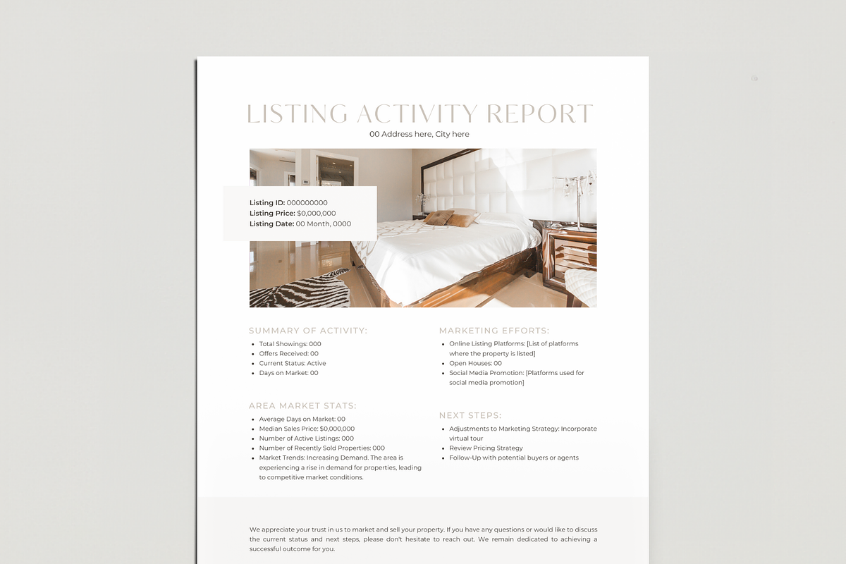 Real Estate Sheets Template BUNDLE, a Design Template by EstateElements (Photo 4 of 8)