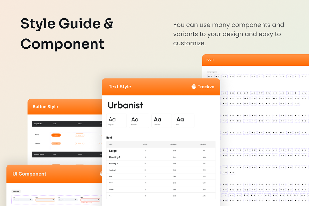 Trackvo - SAAS Warehouse UI Kit preview 6