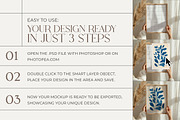 Parisienne Frames Mockup Bundle, a Household Mockup by Blank Studio (Thumbnail 5 of 6)