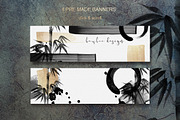 ENSO - ZEN black & gold graphics, an Object Graphic by DigitalDream (Thumbnail 8 of 10)