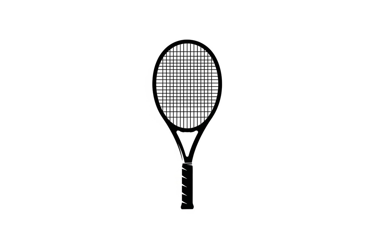 Tennis Racket Icon Silhouette Bundle, an Illustration by Designs_River (Photo 51 of 51)