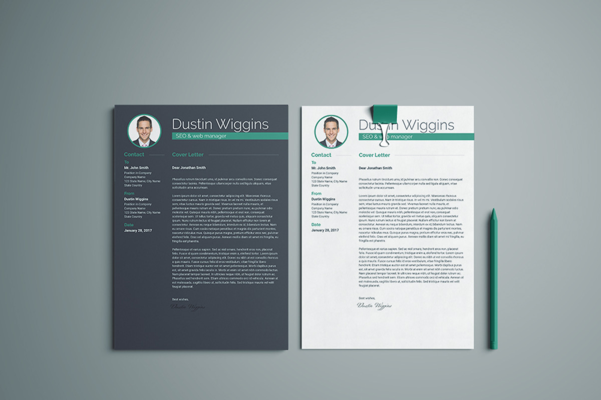 Resume template, a Resume Template by Viktor (Photo 2 of 3)