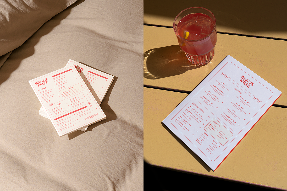 Premium Restaurant Menu Template Set, a Print Template by Soigné Branding Studio (Photo 10 of 11)