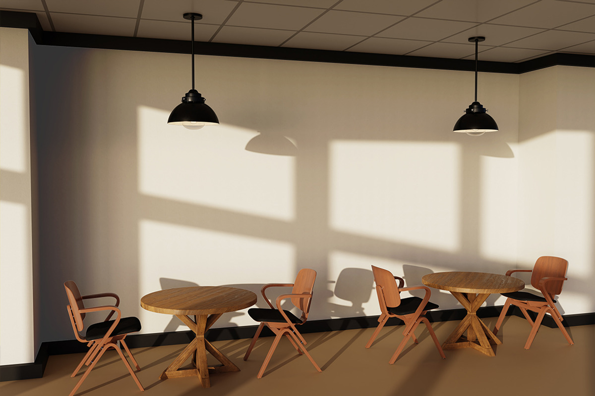 Restaurant Wall Mockup, an Advertising Mockup by sweetmaroon.studio (Photo 3 of 4)