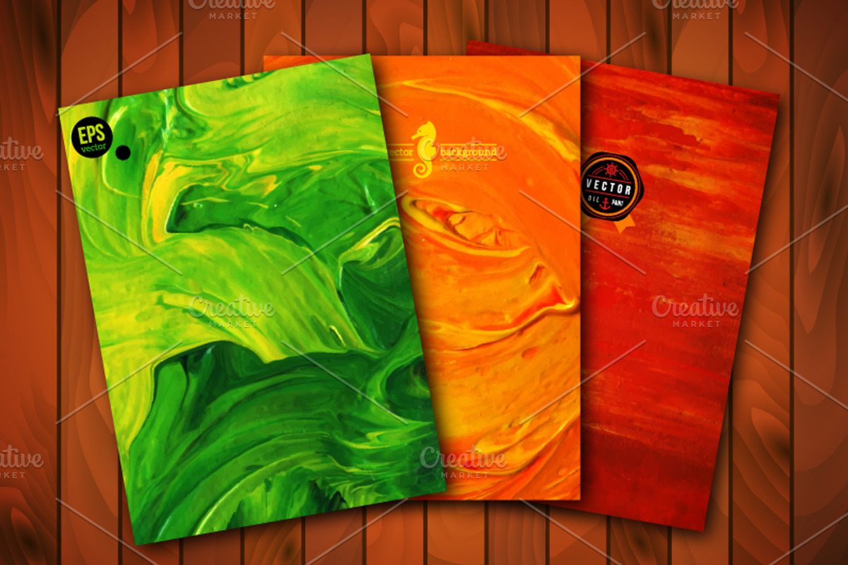 42 Magic Painted Backgrounds preview 3