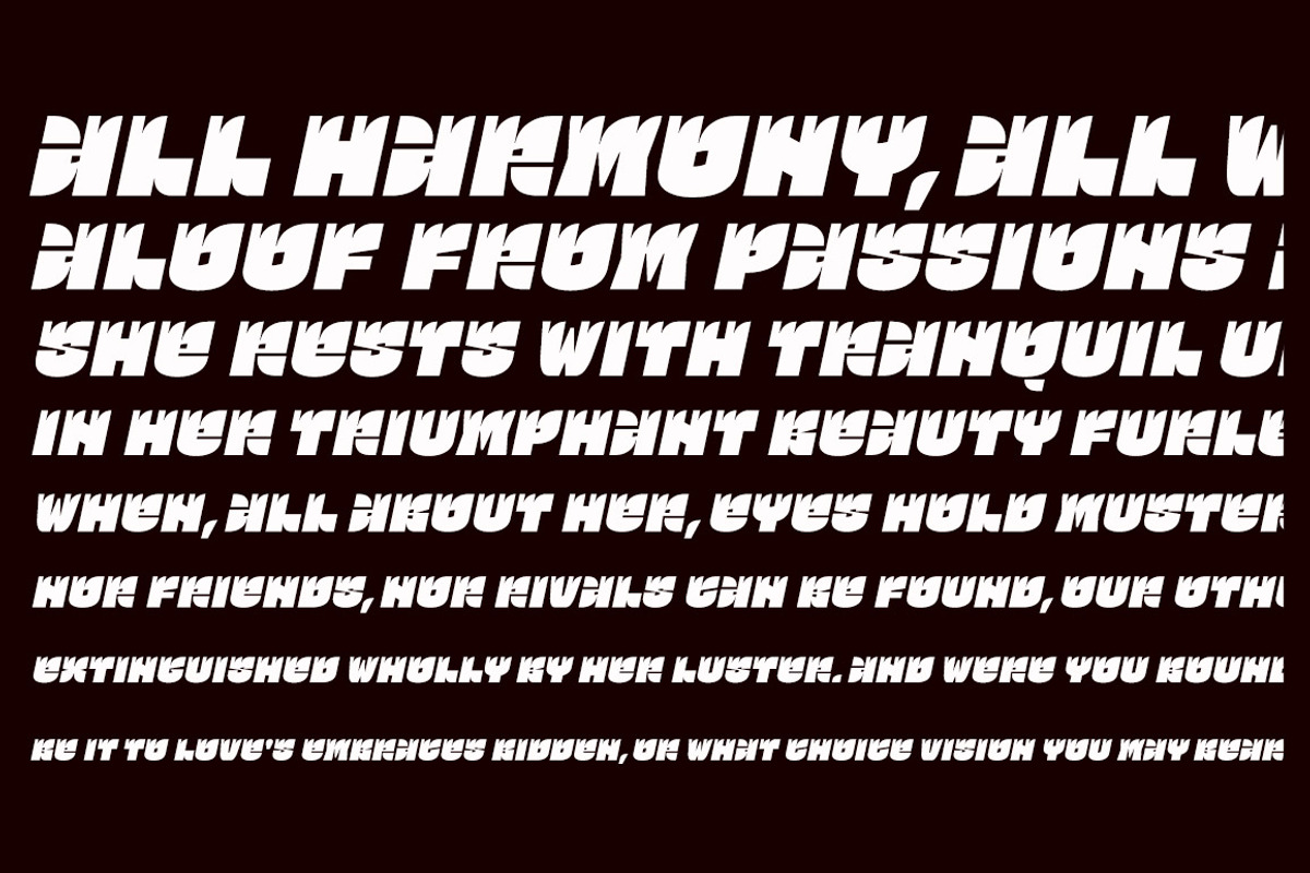 Ogonyok italic, a Font by Russian Fonts (Photo 9 of 9)