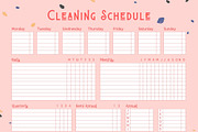 House Cleaning Schedule For Moms., a Social Media Template by Classic Clic (Thumbnail 3 of 3)