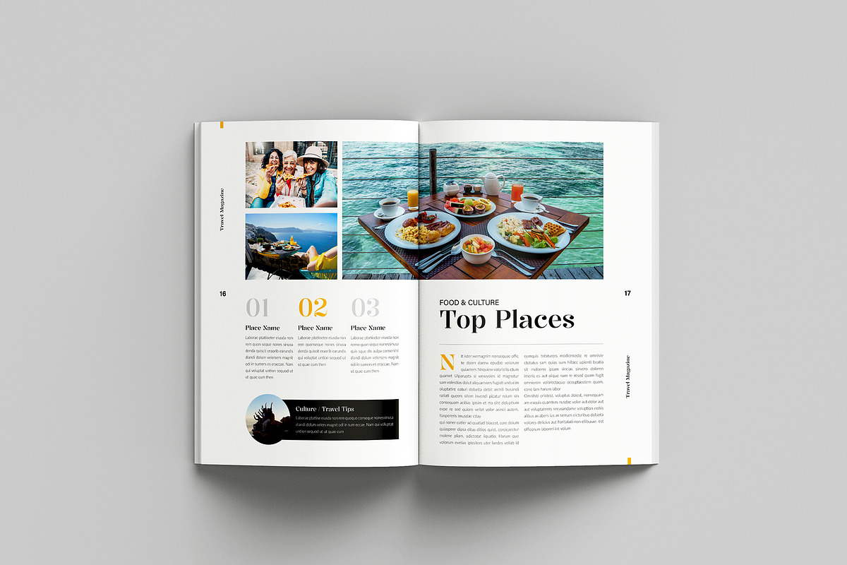 Travel Magazine Template | Photobook, a Magazine Template by Spark_Creative (Photo 9 of 14)