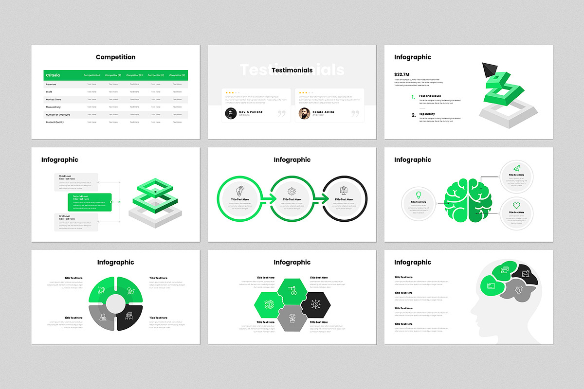 Business Plan Presentation Template, a Presentation Template by GenerousArt (Photo 5 of 6)