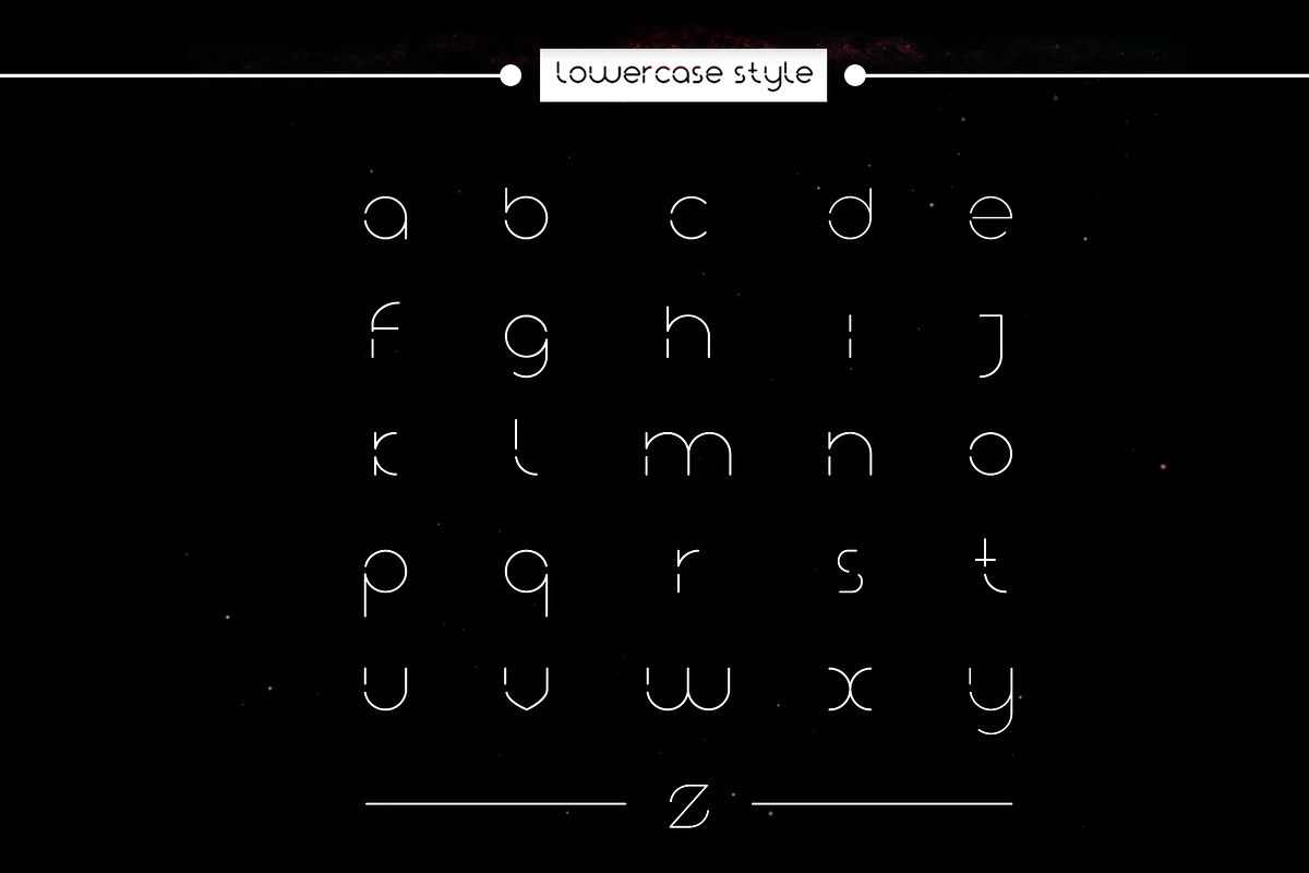 Neuron - Spatial Typeface preview 6