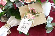 Gift Favor Tags Canva Template, an Invitation Template by ShineOnWedding (Thumbnail 3 of 8)