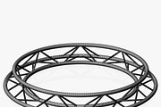 Circle Triangular Truss 200cm, an Object 3D Model by akerStudio (Thumbnail 2 of 14)