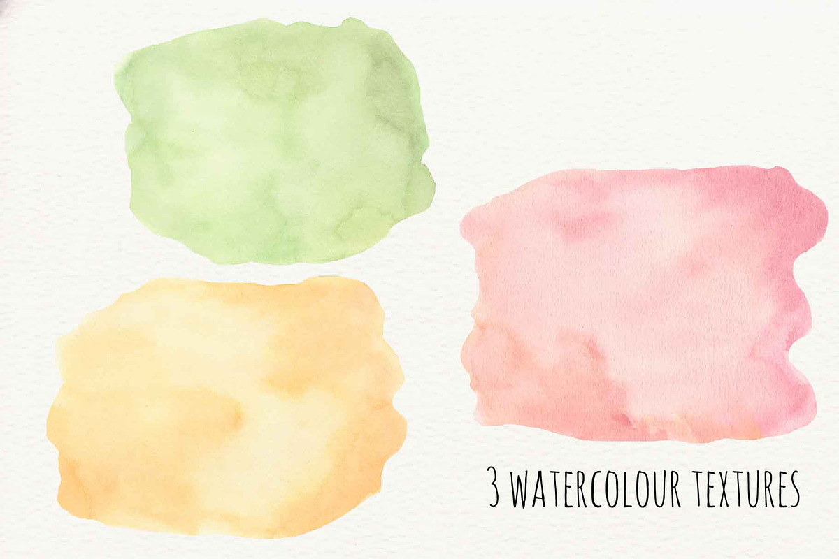 Hand painted watercolour florals, a Texture Illustration by Desert Rose (Photo 9 of 9)