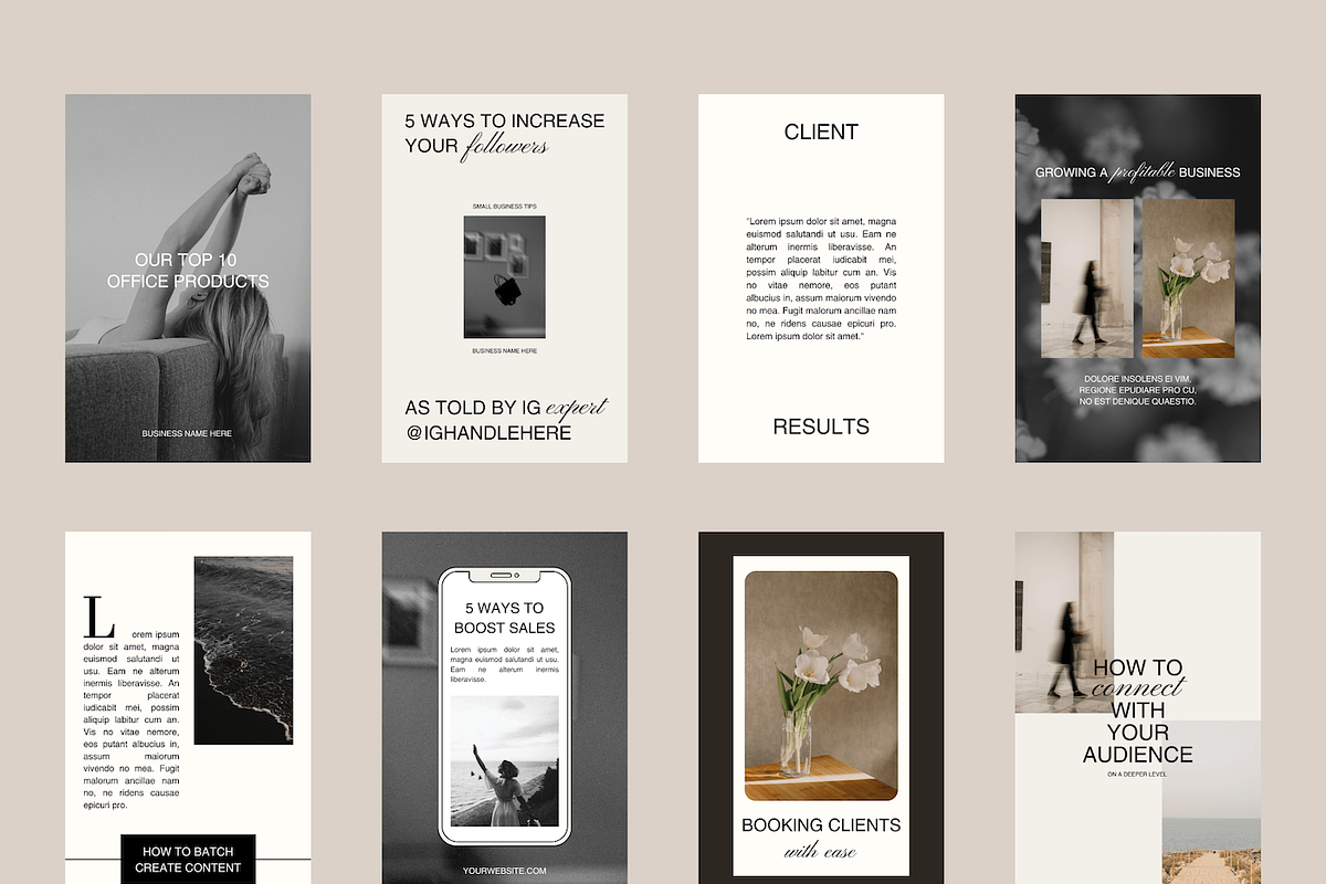 Idea Pin Pinterest Templates, a Social Media Template by Brand & Bloom (Photo 7 of 9)