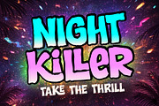 THRILL font, a Handwritten Font by KengGraphic (Thumbnail 2 of 11)