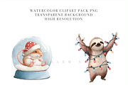72 Christmas Animal Clipart, an Animal Illustration by Pati Charm Studio (Thumbnail 5 of 8)