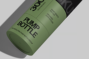 Pump Bottle Mockup 2 Views, a Packaging Mockup by graphicsauce (Thumbnail 3 of 4)