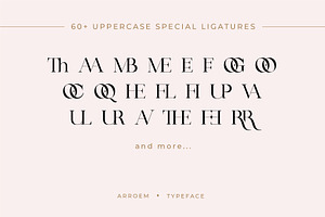 Arroem - Serif Display Font