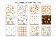 Watercolor Autumn Seamless Patterns, a Pattern Graphic by SvetaArtStore (Thumbnail 2 of 7)