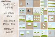 455 Canva Neutral Instagram Template, a Social Media Template by Emerald Eyes Design (Thumbnail 6 of 13)