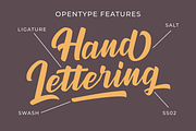 Runtage | A Vintage Bold Script, a Script Font by Rissyletter Studio (Thumbnail 5 of 13)