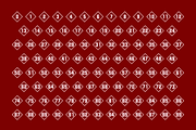 Numbers Style Two Fonts, a Symbol Font by GG Design (Thumbnail 6 of 7)