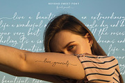 BeyondSweet Handwritten Wedding Font, a Script Font by Mila Garret (Thumbnail 9 of 13)