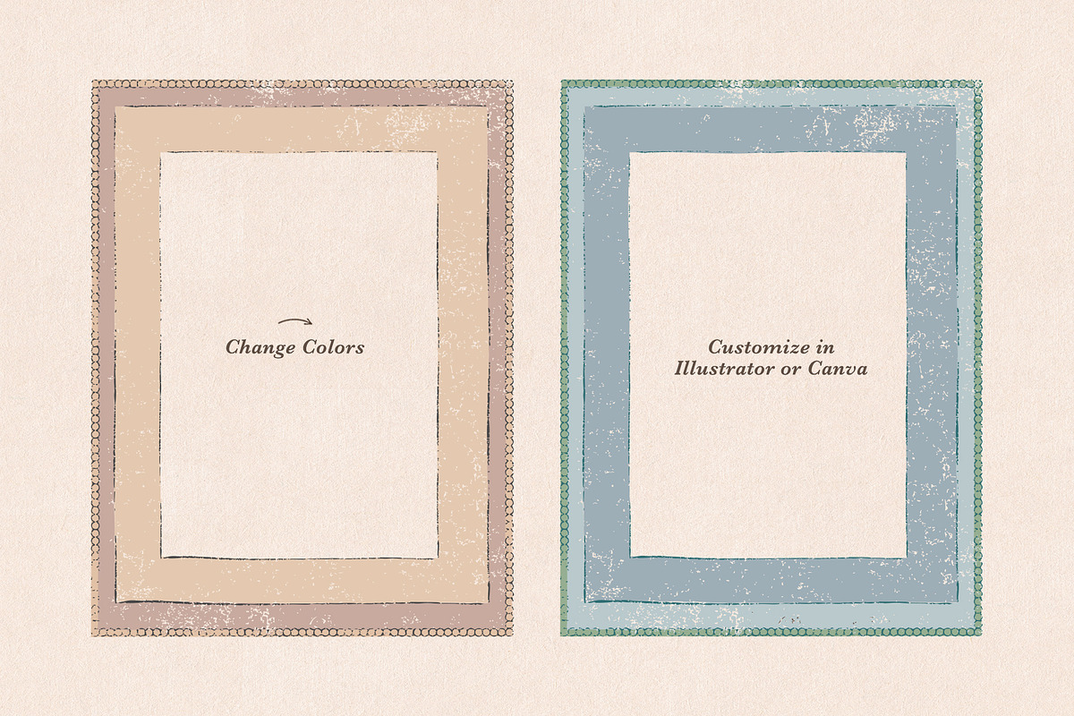 Paper Note—Vintage Frames, an Object Graphic by Basia Stryjecka (Photo 16 of 16)